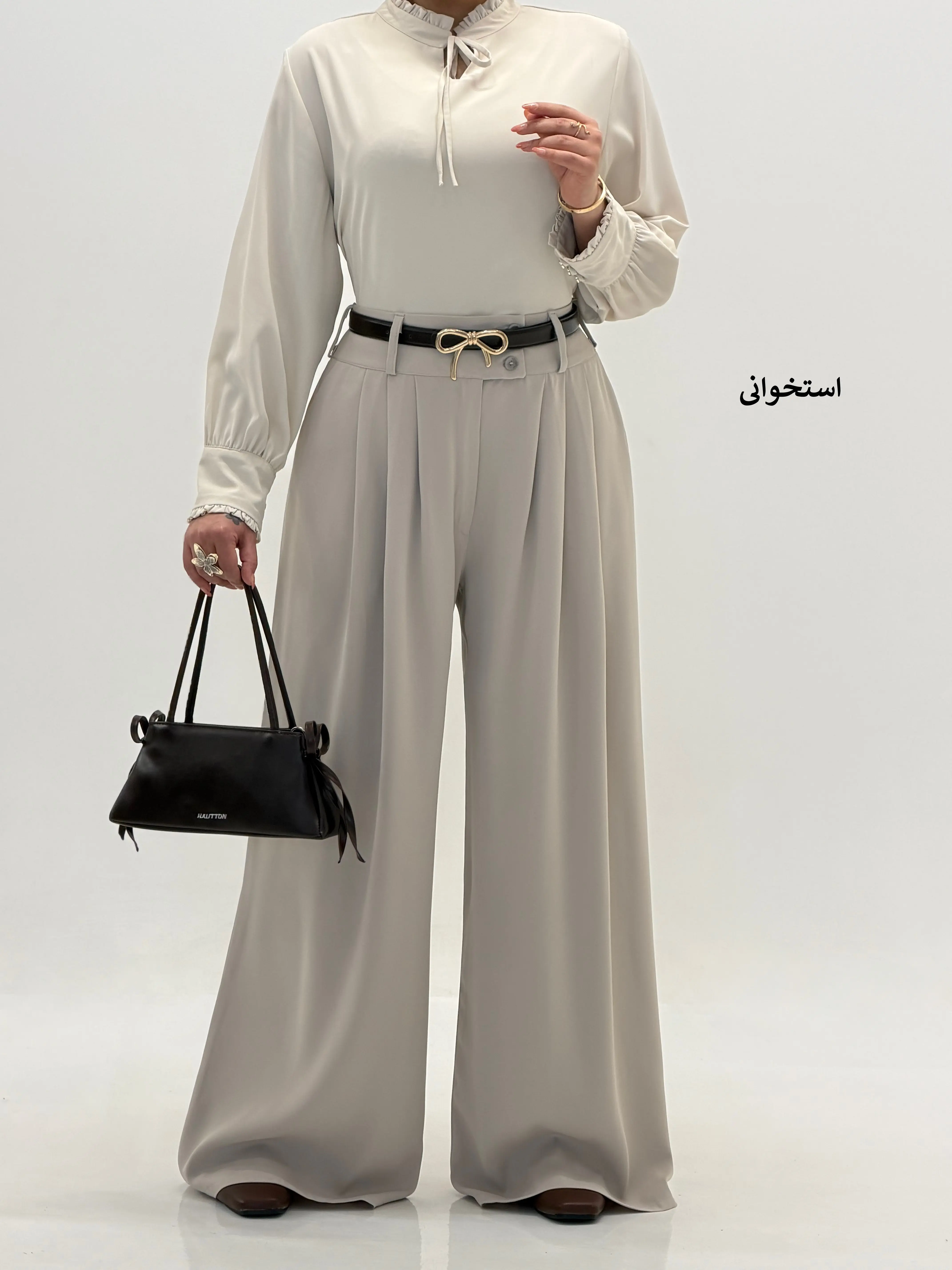 4247-شلوار کرپ مورگان